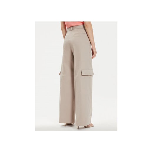 Boss Spodnie materiałowe Teneria 50512874 Écru Straight Fit 44 MODIVO