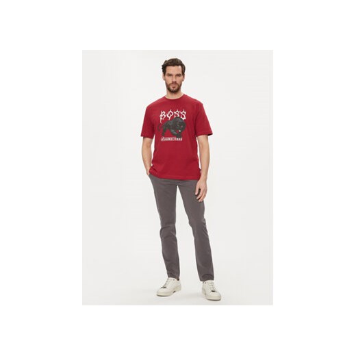 Boss T-Shirt TeePantera 50510223 Czerwony Regular Fit XL MODIVO