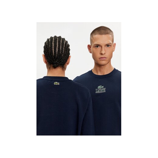 Lacoste Bluza SH1156 Granatowy Regular Fit Lacoste XL MODIVO