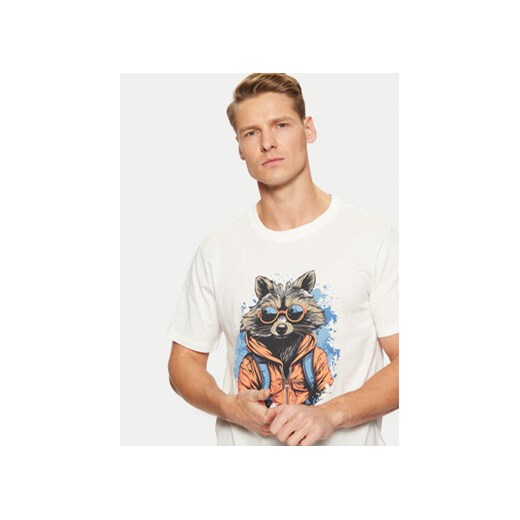 Blend T-Shirt 20717754 Biały Regular Fit XL MODIVO