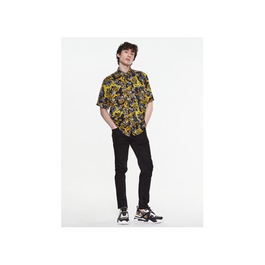 Versace Jeans Couture Koszula 74GAL2B0 Czarny Regular Fit 50 MODIVO