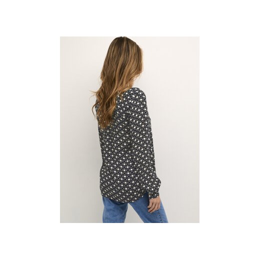 Kaffe Bluzka Nilia 10507377 Czarny Regular Fit Kaffe 42 MODIVO