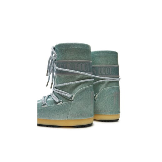 Moon Boot Śniegowce Icon Junior Glitter 80D3400290 Niebieski Moon Boot 23_26 MODIVO