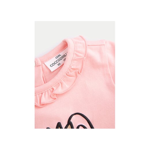 Coccodrillo Body dziecięce ZC4112103HGN Różowy 80 MODIVO