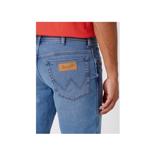 Wrangler Szorty jeansowe W11C84Z94 112330706 Niebieski Slim Fit Wrangler 36 MODIVO