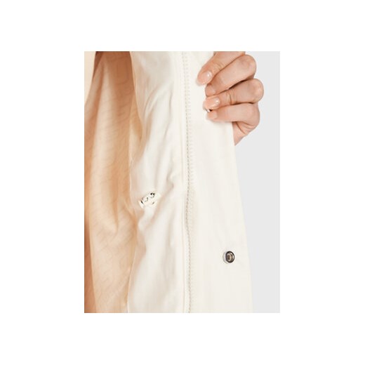 Guess Kurtka zimowa 4G V2BL09 WF330 Écru Regular Fit Guess XL MODIVO