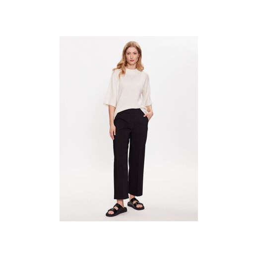 Fransa Spodnie materiałowe 20611919 Czarny Slim Fit 40 MODIVO