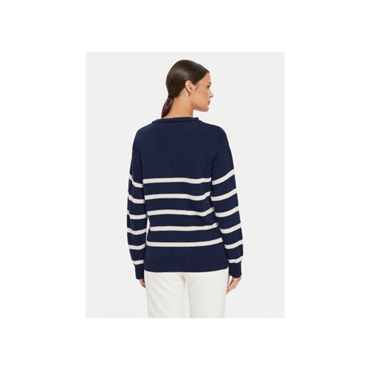 Kontatto Sweter 3M0169 Granatowy Regular Fit Kontatto one size MODIVO