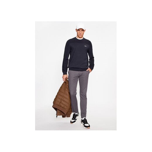 Boss Sweter Momentum-X_Cn 50498559 Granatowy Regular Fit XL MODIVO