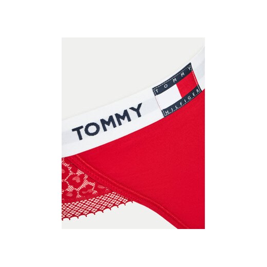 Tommy Hilfiger Stringi UW0UW05619 Czerwony Tommy Hilfiger M MODIVO