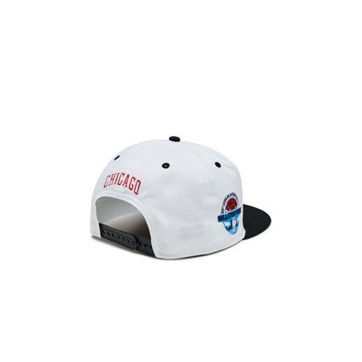 New Era Czapka White Crown Patch 950 Bulls 60364270 Biały New Era M_L MODIVO