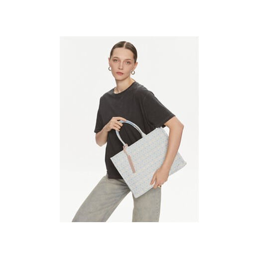Coccinelle Torebka Never Without Bag Monogram E1 MBD 18 02 01 Błękitny Coccinelle uniwersalny MODIVO
