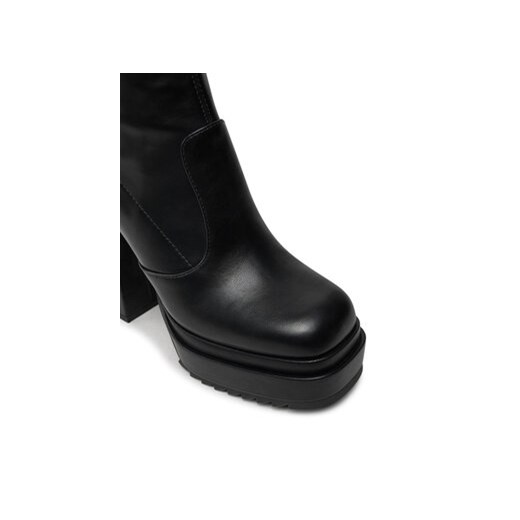 Buffalo Botki May W Sock 1220030 Czarny Buffalo 40 MODIVO