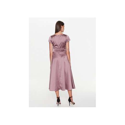 Swing Sukienka koktajlowa 5AE05200 Fioletowy Regular Fit Swing 34 MODIVO