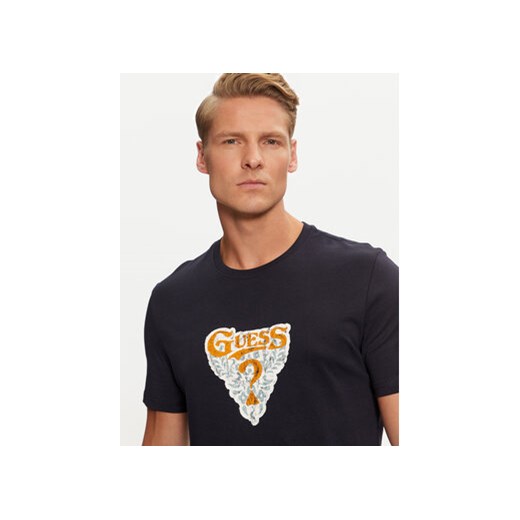 Guess T-Shirt M4BI44 I3Z14 Granatowy Regular Fit Guess XXL MODIVO