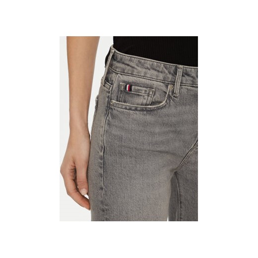 Tommy Hilfiger Jeansy WW0WW43703 Szary Flare Fit Tommy Hilfiger 30_32 MODIVO