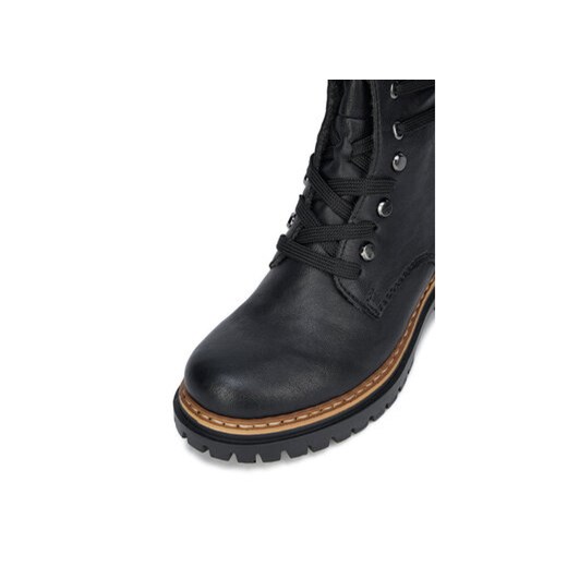 Rieker Botki 72621-00 Czarny Rieker 38 MODIVO