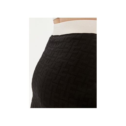 Elisabetta Franchi Spódnica mini GK-98B-42E2-004477 Czarny Slim Fit Elisabetta Franchi 48 MODIVO