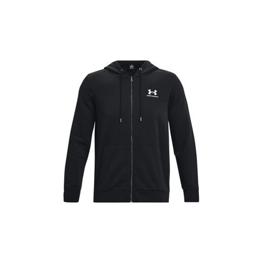 Under Armour Bluza UA Essential Fleece FZ Hood 1373881 Czarny Regular Fit Under Armour XL MODIVO