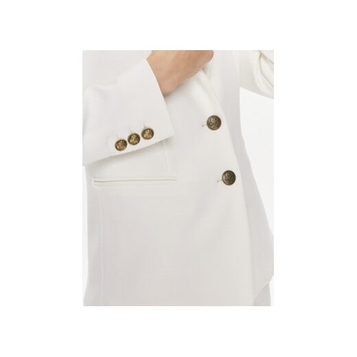Marella Marynarka Lia 2413911024 Biały Regular Fit Marella 48 MODIVO