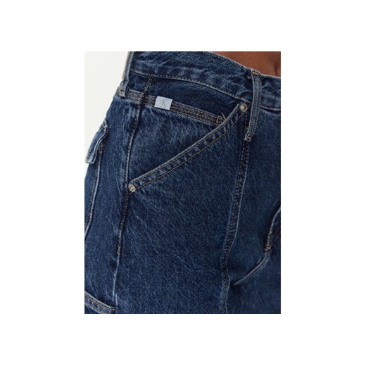 Calvin Klein Jeans Jeansy J20J220634 Granatowy Straight Fit 28_32 MODIVO