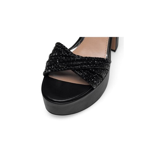 Nine West Sandały WFA2736-1 Czarny Nine West 39 MODIVO