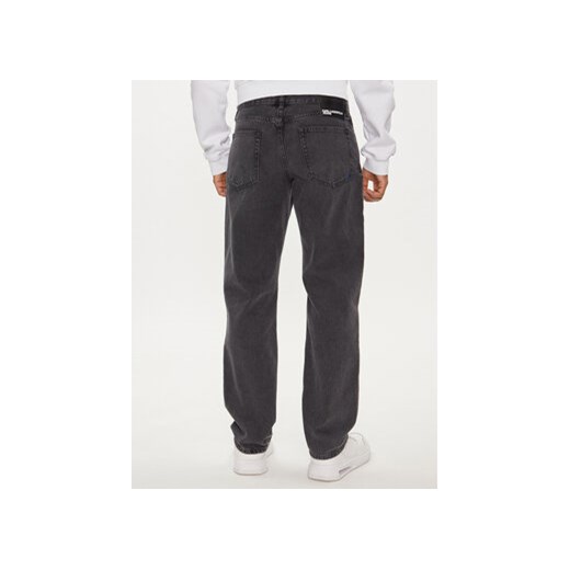 Karl Lagerfeld Jeans Jeansy 240D1100 Szary Straight Fit 33_30 MODIVO