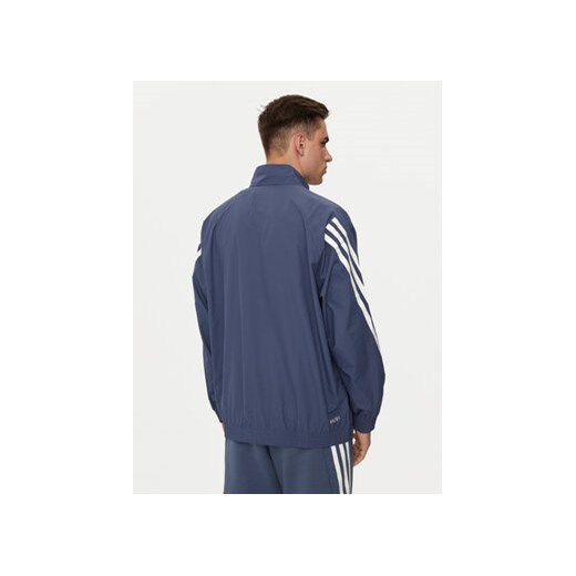 adidas Bluza Future Icons 3-Stripes IR9237 Niebieski Loose Fit L MODIVO
