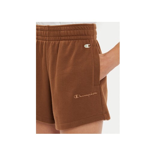 Champion Szorty sportowe 116220 Brązowy Regular Fit Champion S MODIVO