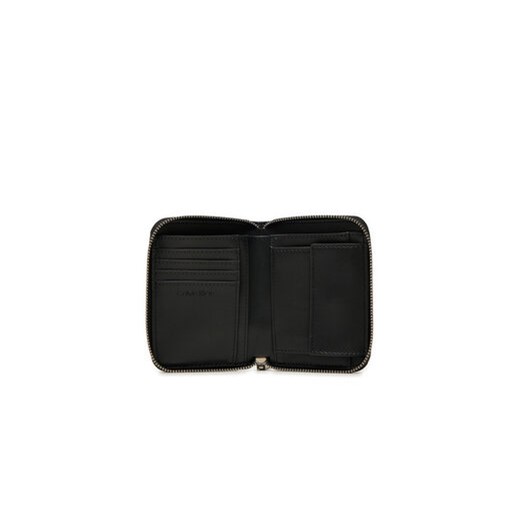 Calvin Klein Mały Portfel Damski Line Quilt Medium Zip Around K60K613066 Czarny Calvin Klein uniwersalny MODIVO