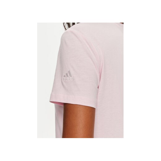 adidas T-Shirt Essentials Slim Logo T-Shirt GL0771 Różowy Slim Fit L MODIVO