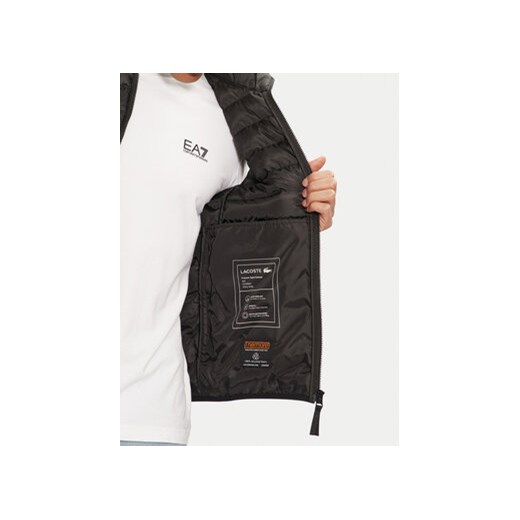 Lacoste Kamizelka BH2886 Czarny Regular Fit Lacoste 56 MODIVO