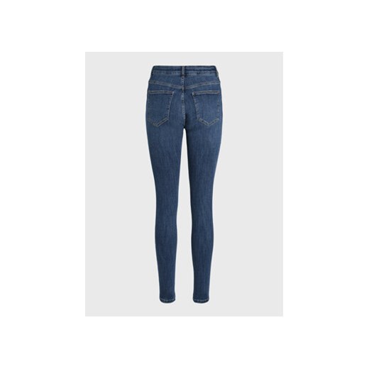 Vila Jeansy Sarah 14082132 Granatowy Skinny Fit Vila XS_30 MODIVO
