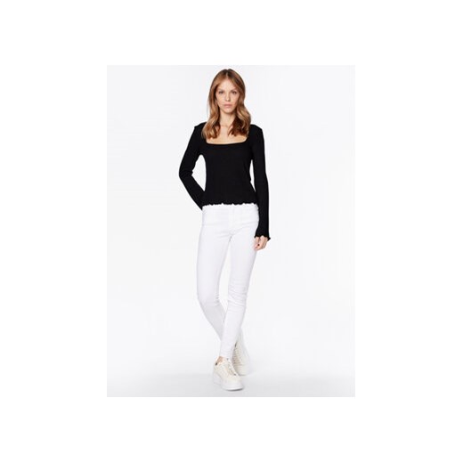 Gina Tricot Bluzka Alba 18689 Czarny Regular Fit Gina Tricot M MODIVO