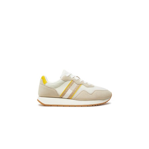 Tommy Jeans Sneakersy Tjm Modern Runner EM0EM01435 Beżowy Tommy Jeans 42 MODIVO