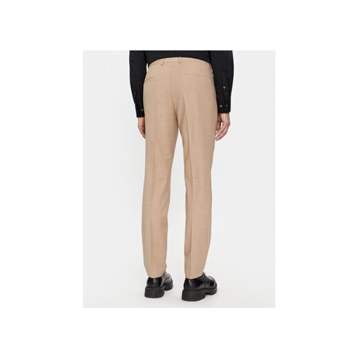 Hugo Garnitur Hesten 50509390 Beżowy Extra Slim Fit 54 MODIVO