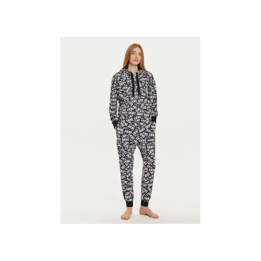 DKNY Piżama YI80022 Czarny Regular Fit S MODIVO