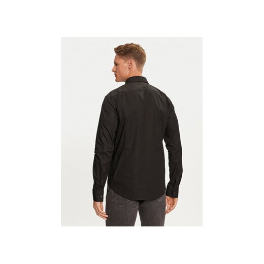 Hugo Koszula Ermo 50528474 Czarny Slim Fit L MODIVO