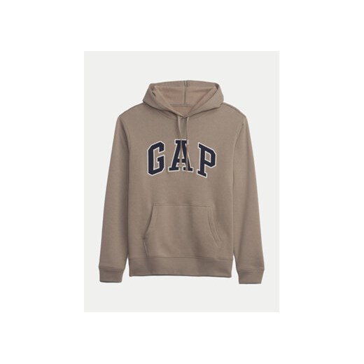 Gap Bluza 738102-18 Brązowy Regular Fit Gap XL MODIVO