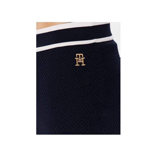 Tommy Hilfiger Spódnica trapezowa S10S101682 Granatowy Slim Fit Tommy Hilfiger L MODIVO