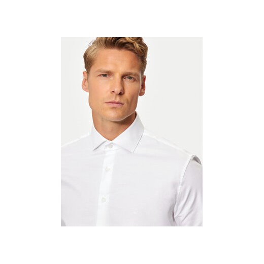 Calvin Klein Koszula K10K113546 Biały Regular Fit Calvin Klein 45 MODIVO