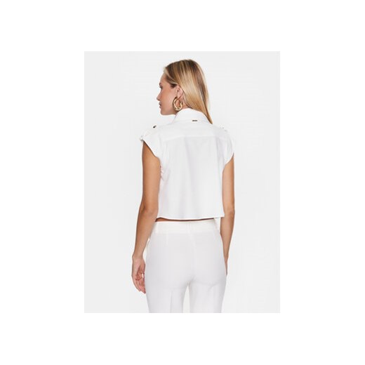 Liu Jo Koszula WA3205 T3324 Écru Relaxed Fit Liu Jo 46 MODIVO