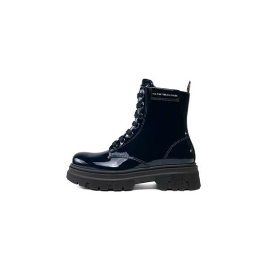 Tommy Hilfiger Kozaki T4A5-33040-0775 M Niebieski Tommy Hilfiger 32 MODIVO