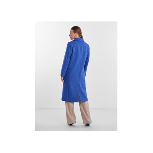 YAS Płaszcz przejściowy 26030713 Niebieski Regular Fit Yas S MODIVO