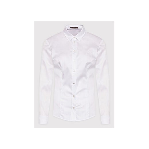 Guess Koszula W2YH41 WAF10 Biały Slim Fit Guess M MODIVO