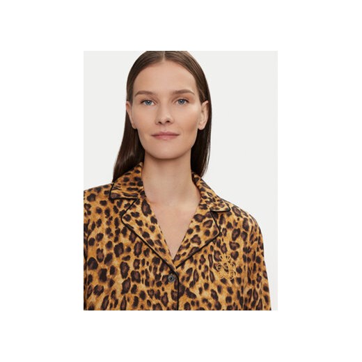 LAUREN RALPH LAUREN Piżama ILN92377F Beżowy Relaxed Fit L MODIVO