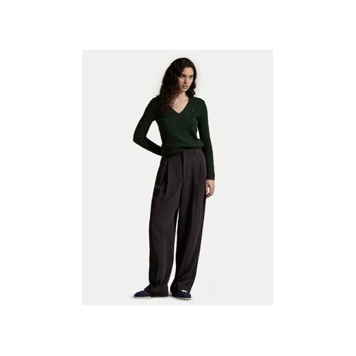 Polo Ralph Lauren Sweter 211910422010 Zielony Slim Fit Polo Ralph Lauren XS MODIVO