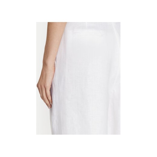 ViCOLO Szorty materiałowe TB0788 Biały Relaxed Fit Vicolo XS MODIVO