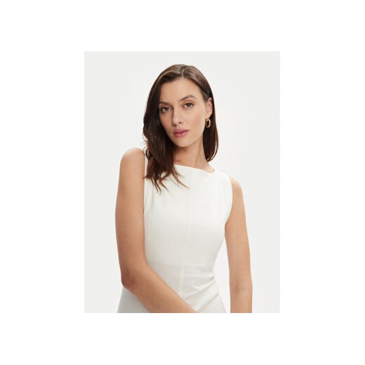 ViCOLO Sukienka codzienna TB0109 Écru Slim Fit Vicolo S MODIVO
