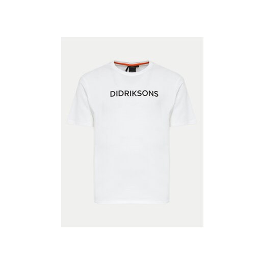 Didriksons T-Shirt Harald 505551 Biały Regular Fit Didriksons L MODIVO